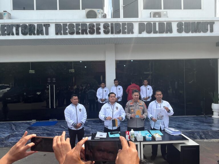‘Presiden Mangkok’ Ditangkap, Polda Sumut Ungkap Tuntas Kasus Pornografi Online