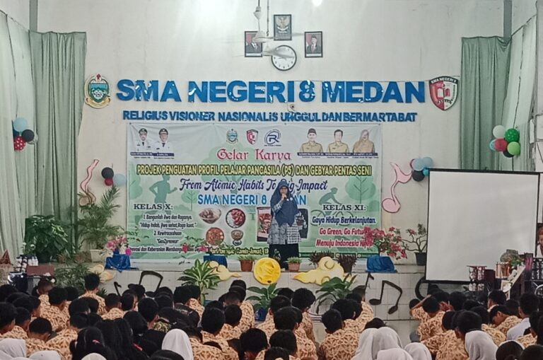 Laksanakan Gelar Karya P5, Orang Tua Peserta Didik Bangga Dengan SMA Negeri 8 Medan