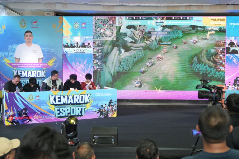 Ikuti Fun Match Mobile Legend dengan Pro Player,  Gubernur Sumut Bobby Nasution Sebut Esport Punya Sisi Positif
