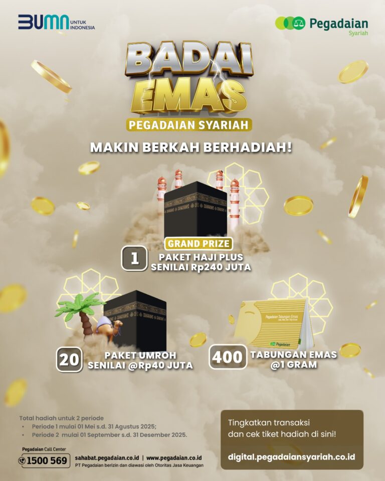 Program Badai Emas Pegadaian Hadir Lagi