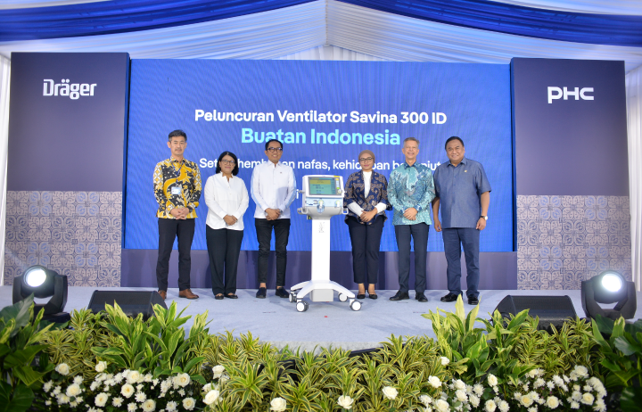 Dräger Indonesia Luncurkan Ventilator Dräger Pertama Buatan Indonesia: Savina 300 ID