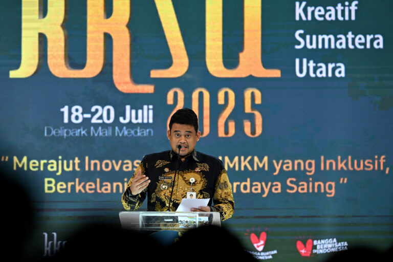 Pembukaan KKSU 2025, Bobby Nasution Sebut Masih Perlu Kerja Keras Tingkatkan Level UMKM Sumut