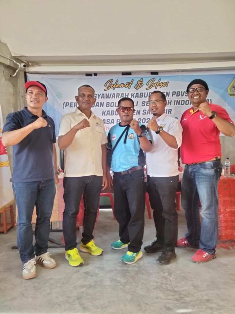 Castro Silalahi Terpilih Secara Aklamasi Jadi Ketum PBVSI Samosir 2025-2029