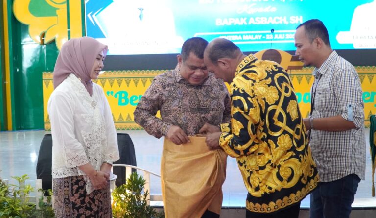 Syah Afandin Sambut Hangat Kajari Baru, Apresiasi Kinerja Kejaksaan Negeri Langkat