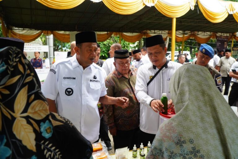 Bupati Langkat Buka Gebyar MUMTAZ, Dorong UMKM Syariah Jadi Pilar Ekonomi Umat