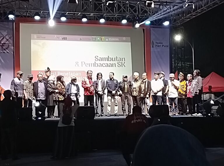Setelah 13 Tahun, Pemerintah Tetapkan Hari Puisi Indonesia