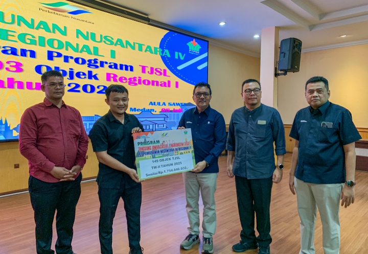 PTPN IV Regional I Salurkan Bantuan TJSL Rp5,38 Miliar untuk 503 Objek di Sumatera Utara