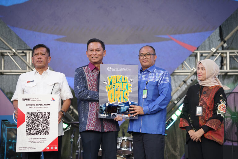 Wujudkan Kota Digital, Medan Digifest 2025: QRIS-nya Satu Menangnya Banyak