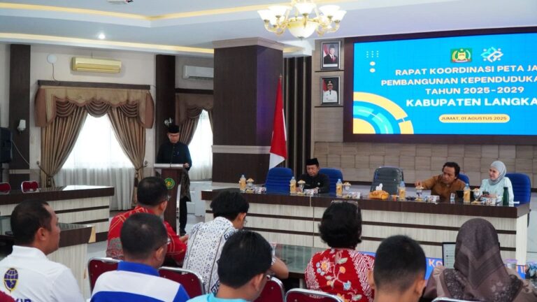 Pemkab Langkat Susun PJPK 2025–2029 Sebagai Pondasi Pembangunan Langkat