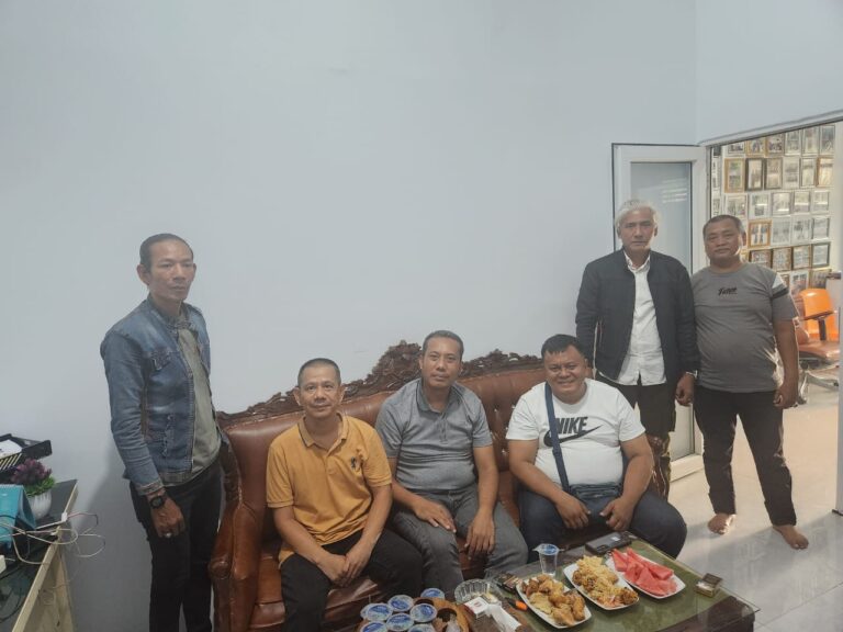 Ketua Pewarta Polrestbes Medan Terima Kunjungan dari Sohib Lama AKP J Simamora