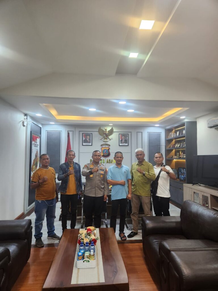 Kapolres Asahan Terima Kunjungan Ketua Pewarta Polrestabes Medan