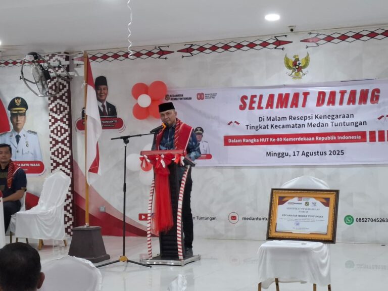Resepsi Kenegaraan HUT ke-80 RI di Medan Tuntungan: Wujud Kebersamaan Pemerintah dan Masyarakat