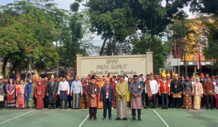 Kepala BPMP Sumut Pimpin Upacara HUT Ke 80 RI