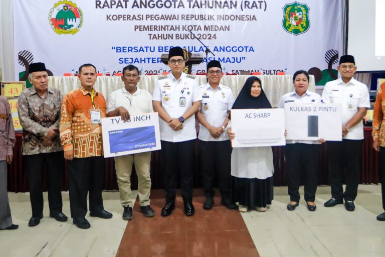 Wali Kota Buka RAT Koperasi Pegawai Republik Indonesia Pemko Medan