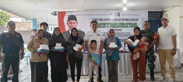 Edi Saputra Gelar Sosper:  Masih Banyak Data Masyarakat Dalam Adminduk Tidak Sinkron
