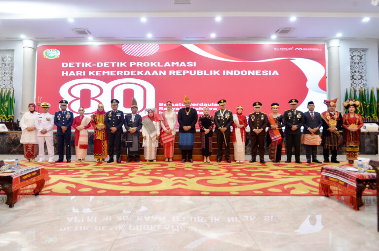 Bobby Nasution Bersama Forkopimda Ikuti, Upacara Detik-detik Proklamasi di Istana Negara