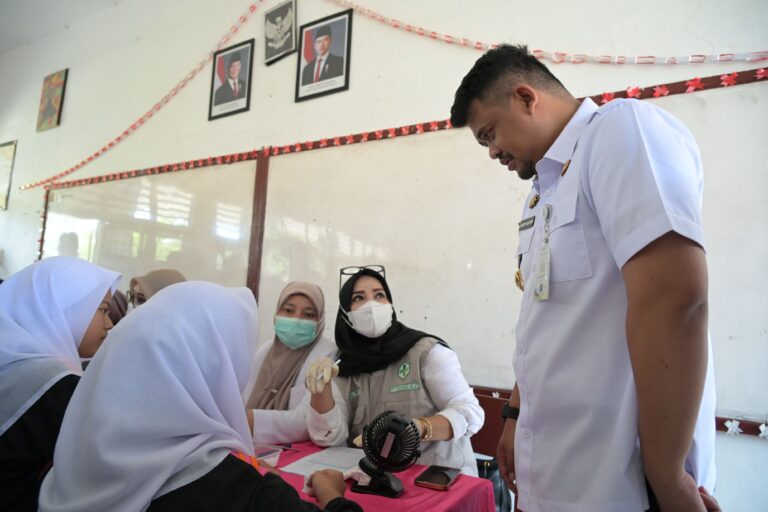 Siswa Sekolah di Sumut Kini Bisa Cek Kesehatan Gratis, Bobby Nasution Minta Segera Tindaklanjuti Apabila Ditemukan Penyakit