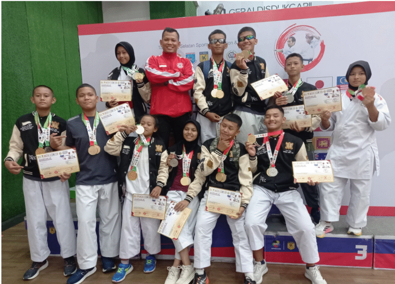 Gabdika Sumut Raih Medali