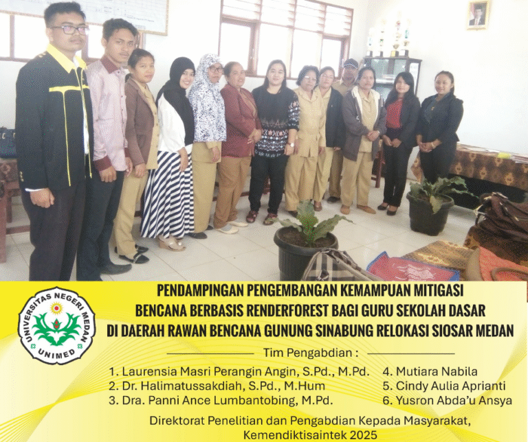 Tingkatkan Kesiapsiagaan Bencana, Guru-Guru di Lereng Sinabung Dilatih Manfaatkan Teknologi Renderforest
