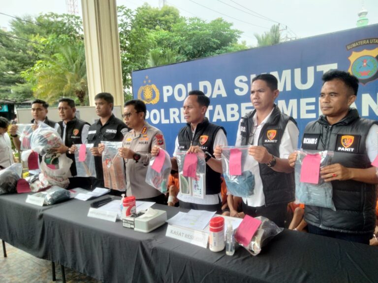 Polrestabes Medan Musnahkan Puluhan Kilogram Narkotika Jenis Sabu, Pil Ekstasi dan  Ganja