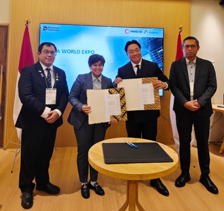INALUM Menandatangani Kerja Sama Global dalam Perhelatan World Expo 2025 di Osaka