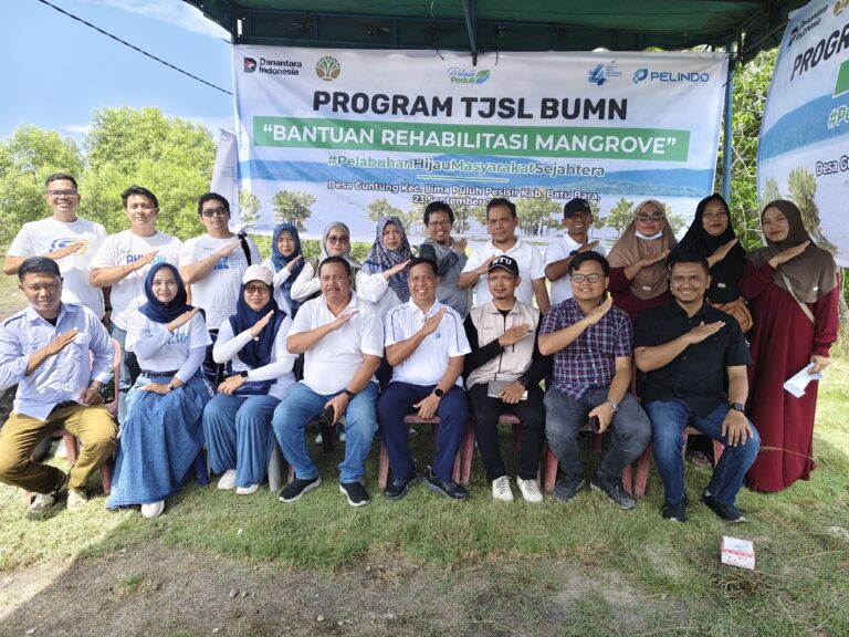 Pelindo Regional 1 Gelar Program TJSL BUMN, Dukung Rehabilitasi Mangrove di Batu Bara