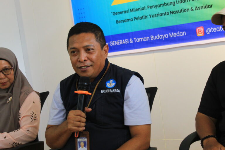 Kepala Balai Bahasa Sumut Apresiasi Pelatihan Penulisan Naskah Drama: Sangat Luar Biasa