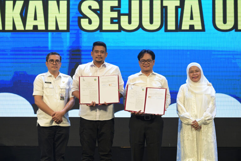 Gubernur Sumut Bobby Nasution Sambut Baik Program Sejuta UMKM Bunda Foundation