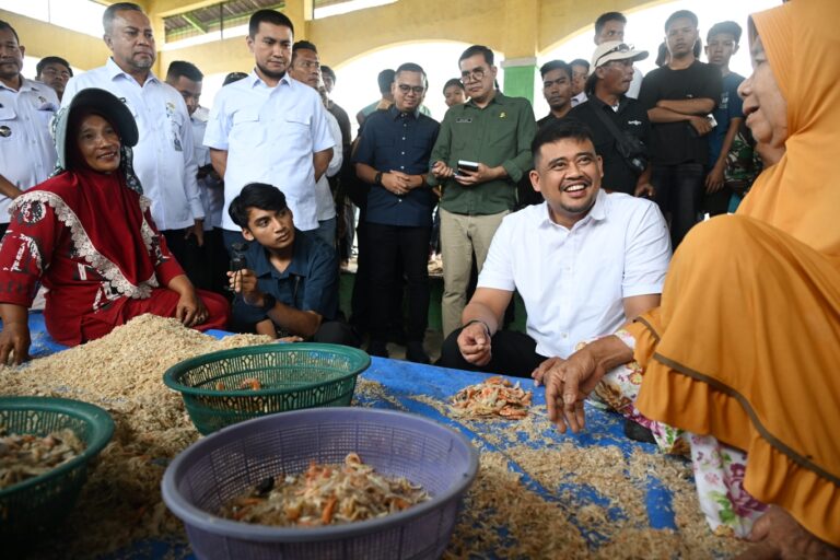 Gubernur Sumut Bobby Nasution Dengar Langsung Keluhan Warga Pesisir Labura dan Dukung UMKM