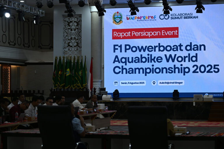 Pemprov Sumut Pastikan Kesiapan Aquabike dan F1 Powerboat 2025