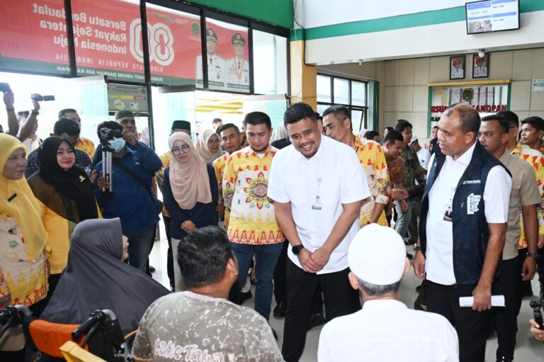 Bobby Nasution Tinjau Langsung RSUD Aek Kanopan Pastikan Kesiapan Layanan UHC