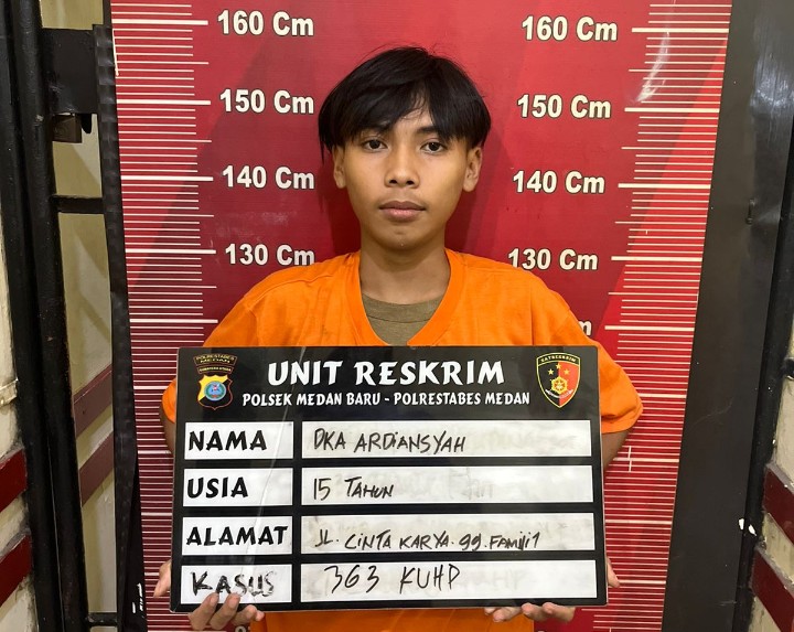Polisi Tangkap Pelaku Pencurian Uang Puluhan Juta Rupiah Gang Landasan Polonia