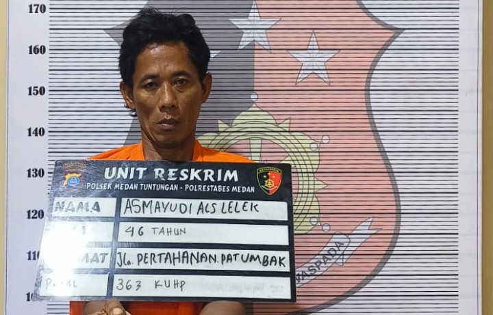 Polsek Medan Tuntungan Tangkap Pelaku Curanmor di Parkiran Kantor Lurah