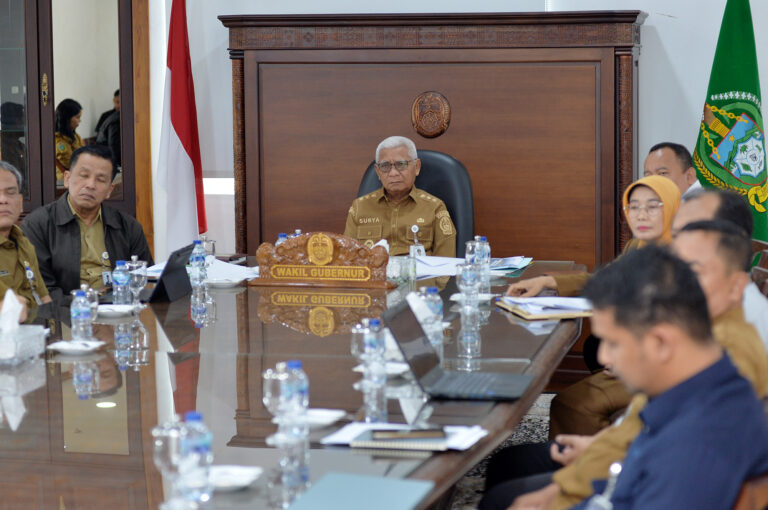 Wagub Sumut Ikuti Rakor Pengendalian Inflasi Bersama Kemendagri, Pemda Diminta Tekan Harga Beras