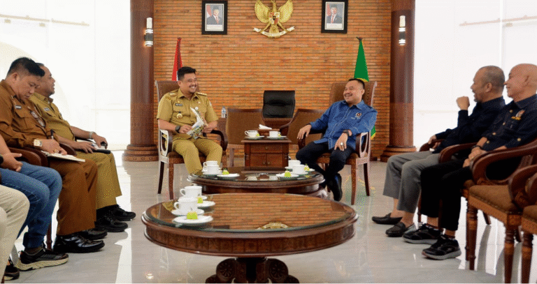 Gubernur Bobby Nasution menerima audensi pengurus PWI Sumut