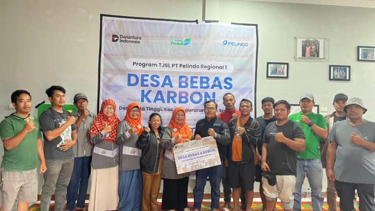 Pelindo Regional 1 Gelar Pelatihan Briket Arang Sehat, Dukung Terwujudnya Desa Bebas Karbon