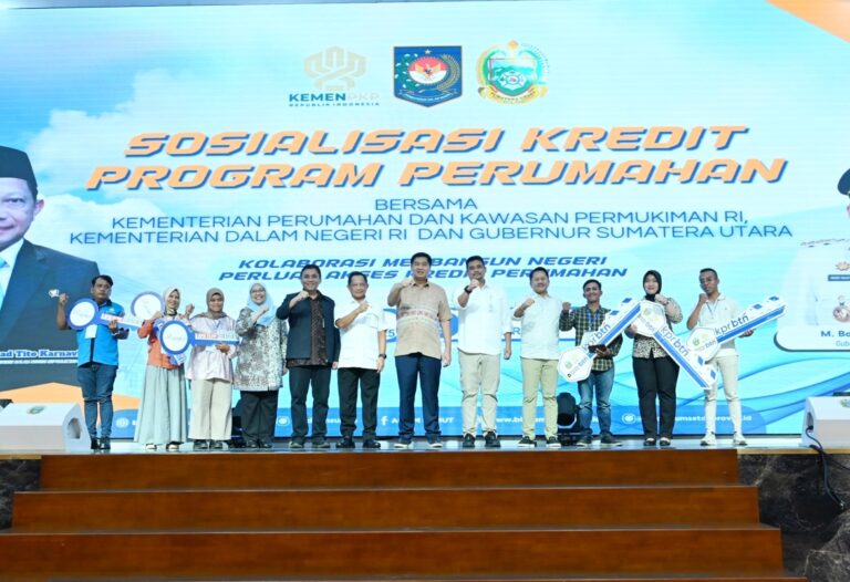 Komitmen Sukseskan Program Tiga Juta Rumah, Bobby Nasution Ajak Semua Pihak Akselerasi Program Perumahan Rakyat
