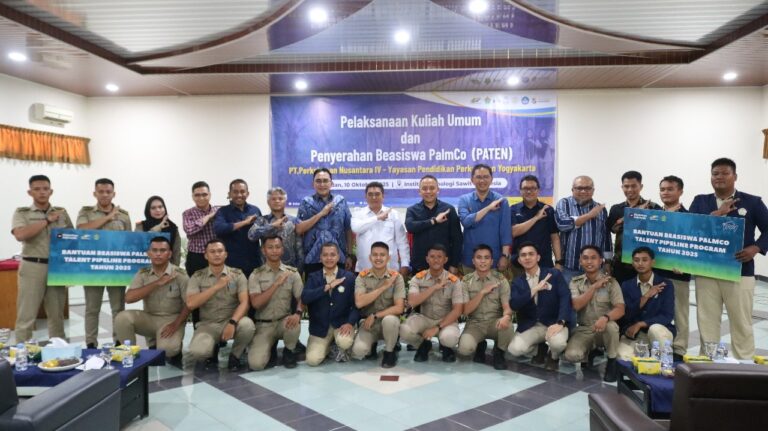 PalmCo dan Kementan Sinergi Cetak Talenta Muda Perkebunan Berintegritas Melalui Beasiswa PATEN