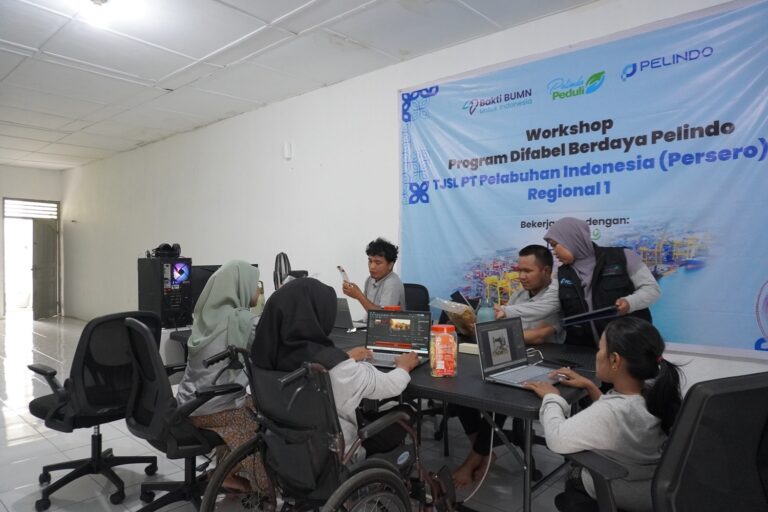 Pelindo Regional 1, Inisiasi Program Difabel untuk Semakin Berdaya