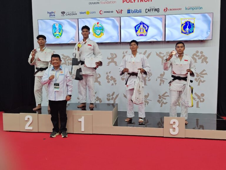 PON Beladiri 2025, Atlet Judo Sumbang Medali Emas Pertama Kontingen Sumut