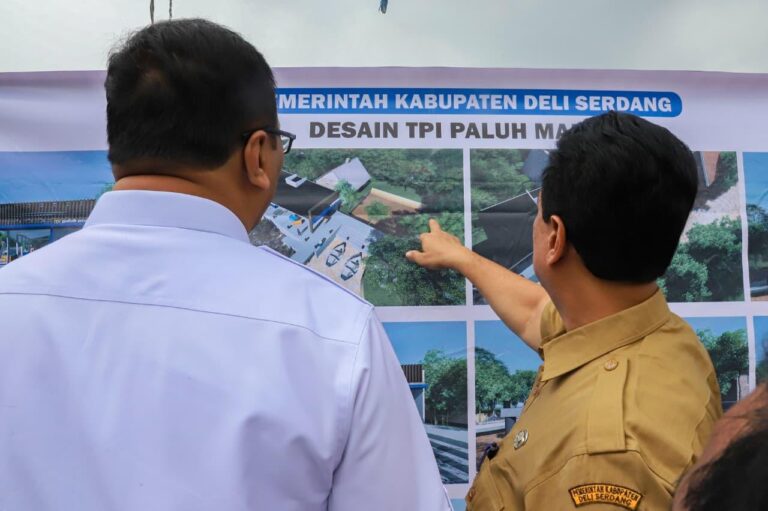 Genjot Perekonomian Nelayan, Rehabilitasi Tiga TPI di Deli Serdang Dimulai