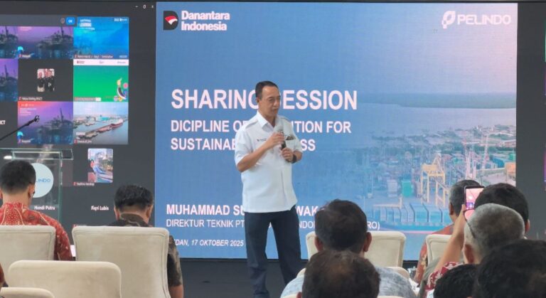 Pelindo Regional 1 Gelar Sharing Session Bersama Direktur Teknik PT Pelabuhan Indonesia