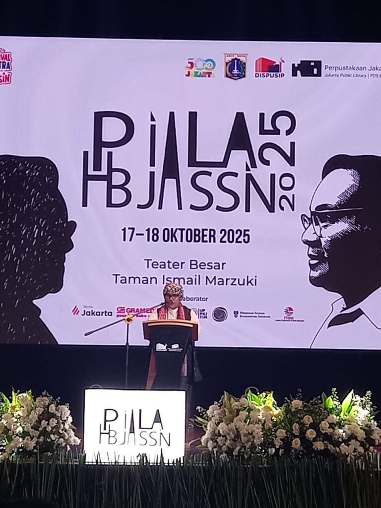 HISKI Sampaikan Pidato Kebudayaan Malam Anugerah Piala HB Jassin tentang Sastra Kontekstual di Era Digital