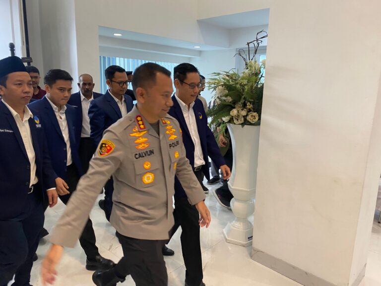 Kapolrestabes Medan Silaturahmi dengan Ketua DPW Partai NasDem Sumut: Sinergi Membangun Kota Medan yang Aman dan Hamonis