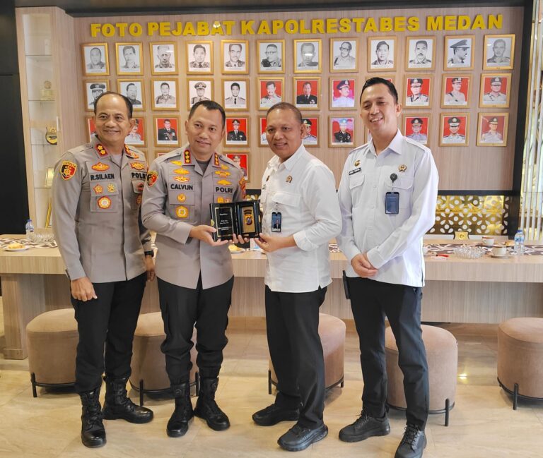 Kapolrestabes Medan Sambut Silaturahmi Pimpinan Lapas dan Rutan, Tegaskan Komitmen Sinergi Penegakan Hukum