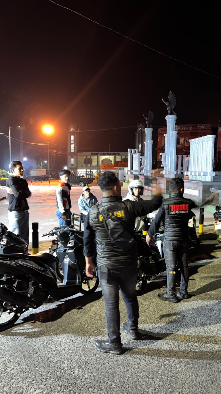 Polres Pematangsiantar Ciduk Dua Pemotor yang Hendak Balap Liar