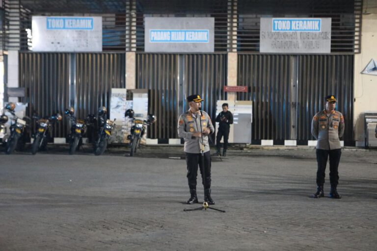 Kapolrestabes Medan Pimpin Apel KRYD di Komplek Padang Hijau:  Gunakan Senjata, Tindak Tegas Pelaku Begal Sesuai SOP