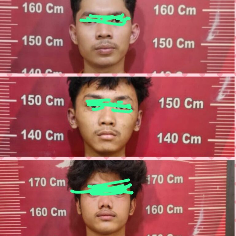 Polsek Medan Baru Ringkus Tiga Pelaku Begal Kawasan Jalan Sudirman, 14 kali Beraksi