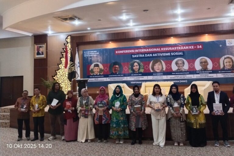 HISKI Gelar Konferensi Internasional Kesusastraan ke-34, Soroti Peran Sastra dalam Aktivisme Sosial