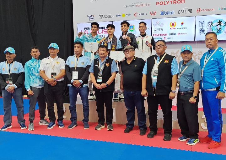PON Beladiri 2025, Ady Lawyer Persembahkan Emas Kelima Sumut